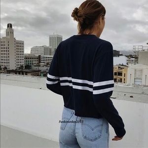 brandy rare stripped sweater